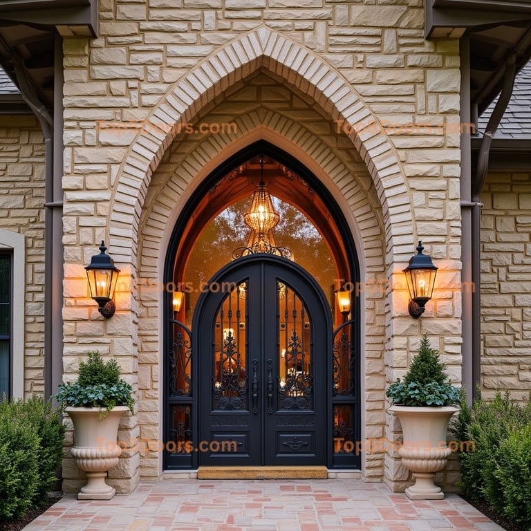 Arkansas wine cellar door craftsman Door