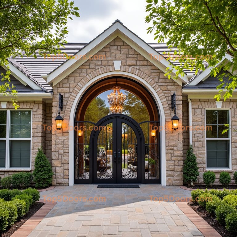 Arkansas wine cellar door modern farmhouse Door
