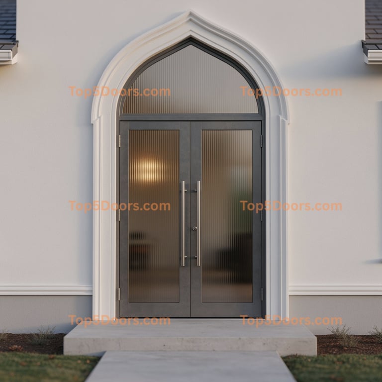 Arkansas wrought iron french door victorian Door