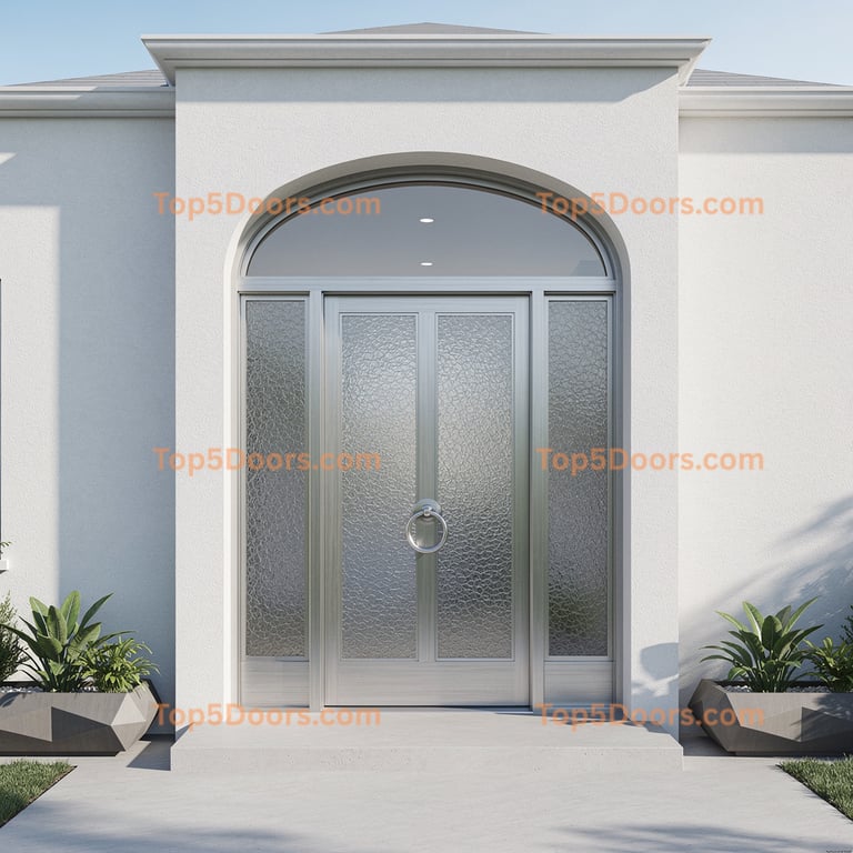 California arched single georgian Door