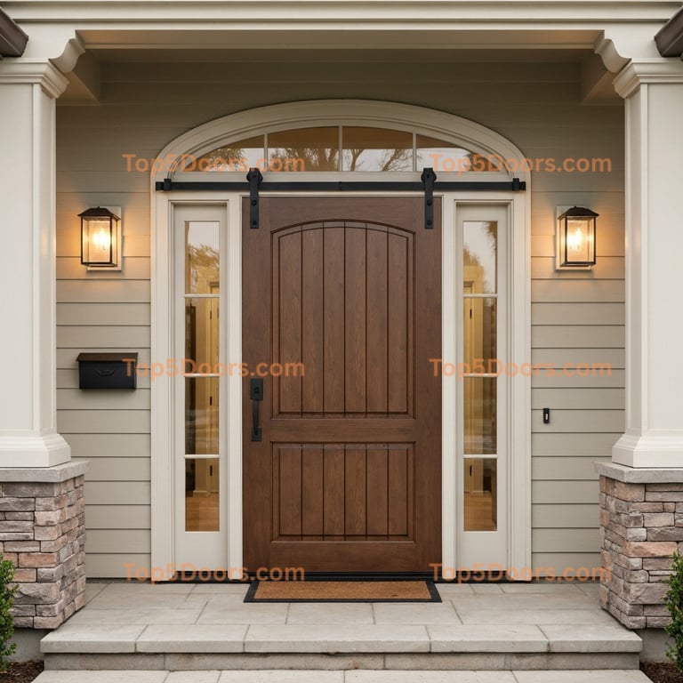 California barn door georgian Door