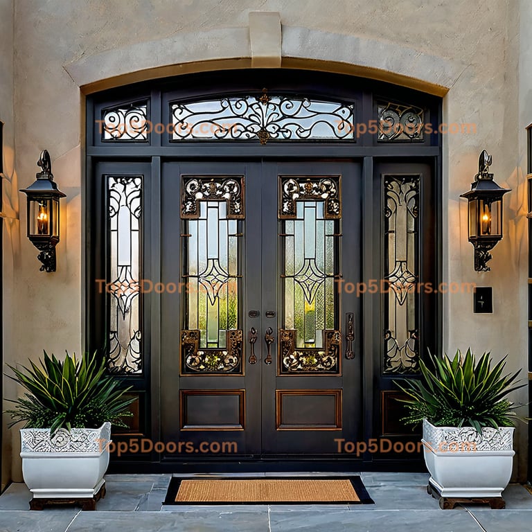 California double industrial Door