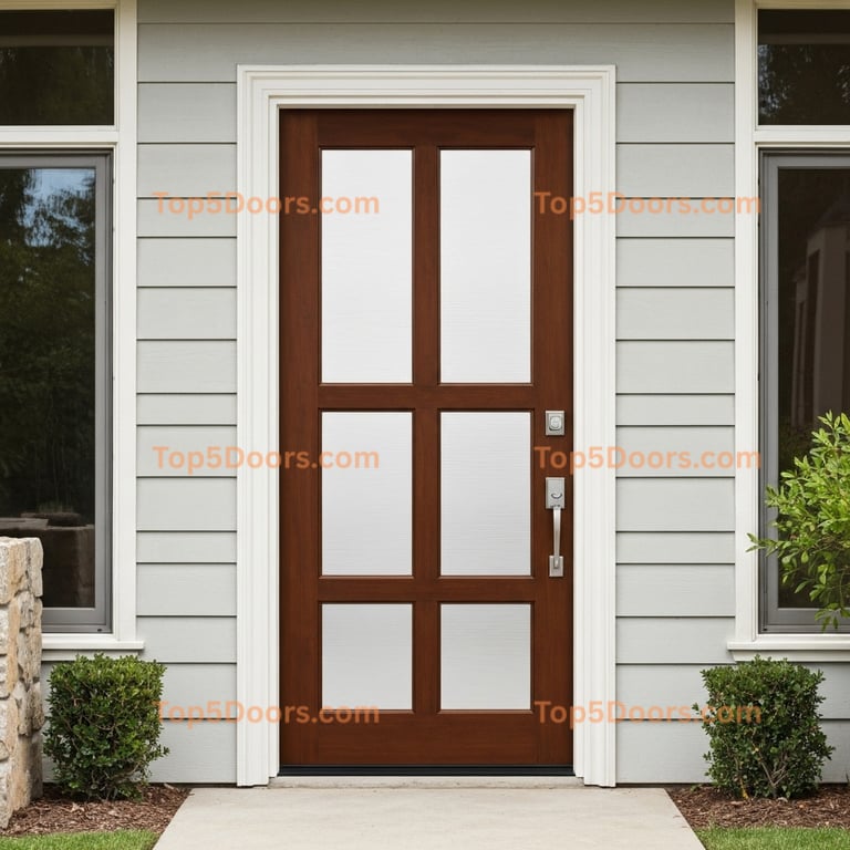 California double traditional american Door