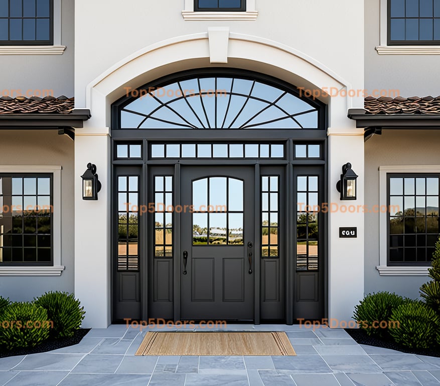California double french provincial Door