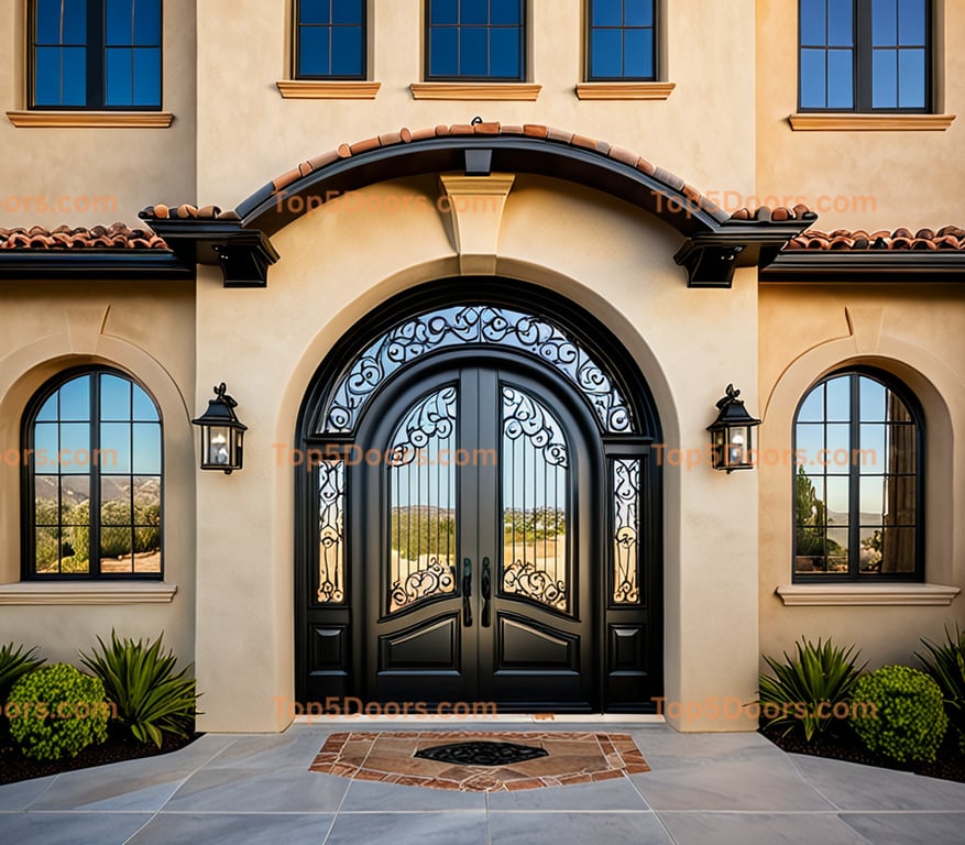 California double tuscan Door
