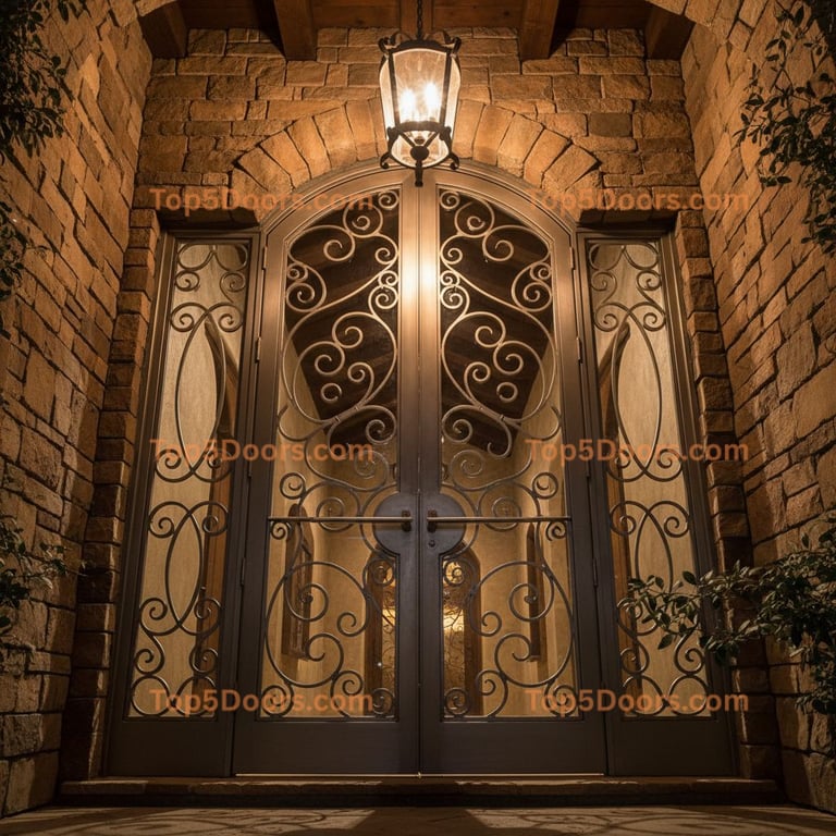 California exterior door tuscan Door