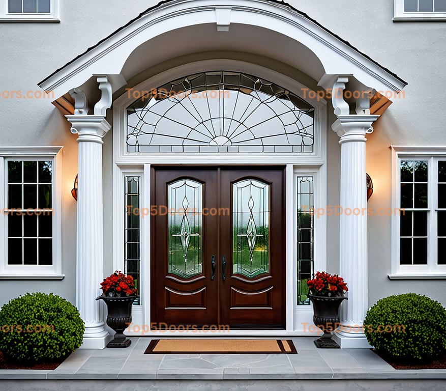 California french door georgian Door
