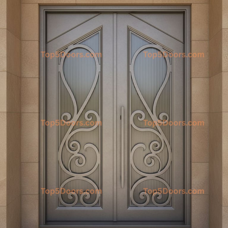 California front entry door european classic Door