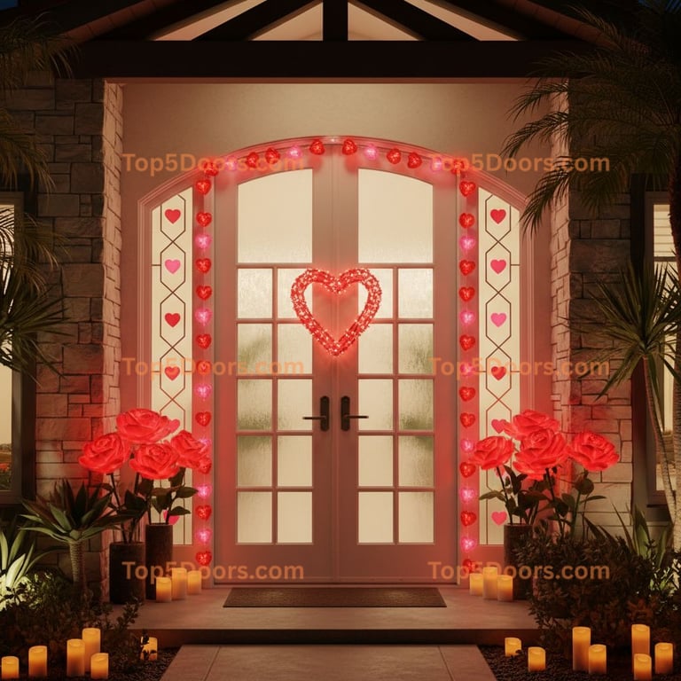 California front entry door modern Door