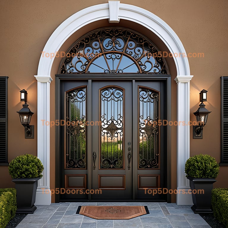 California front entry door european classic Door