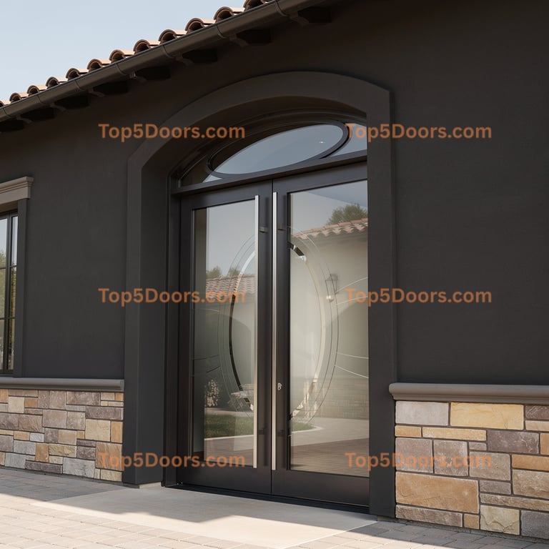 California office door tuscan Door