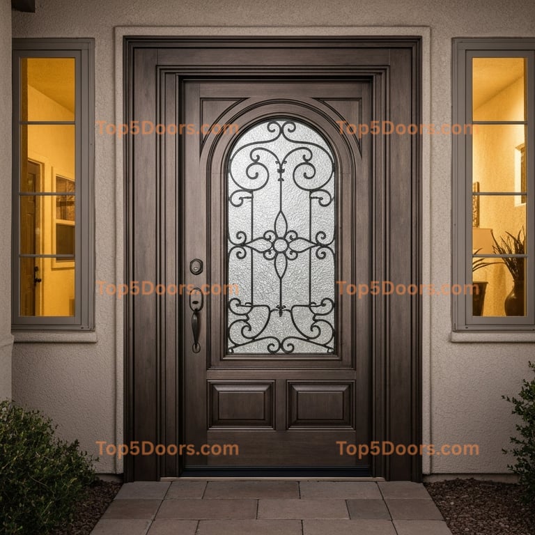 California office door southwestern Door