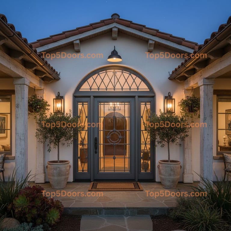 California patio door mediterranean Door