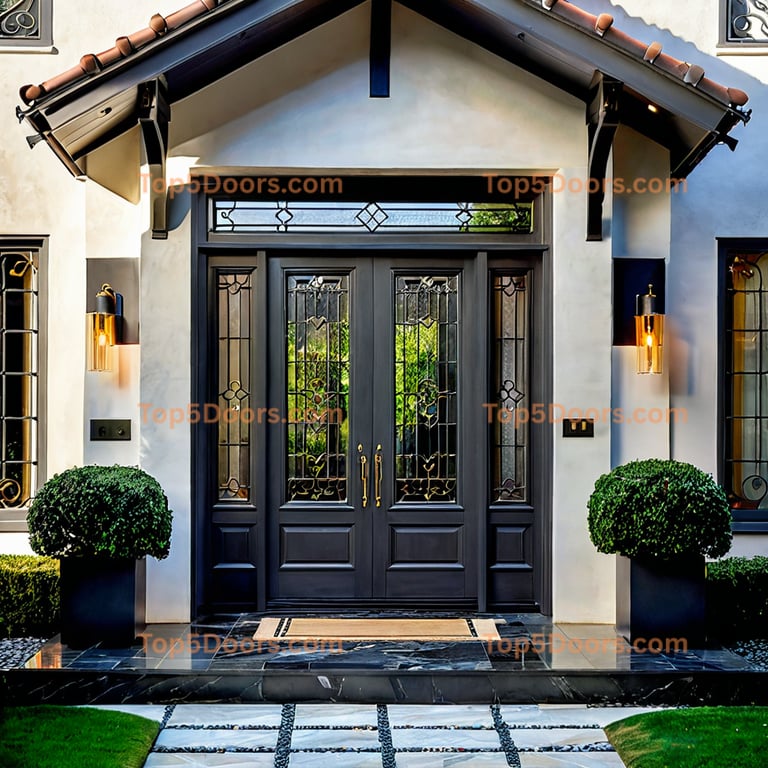 California pivot french provincial Door