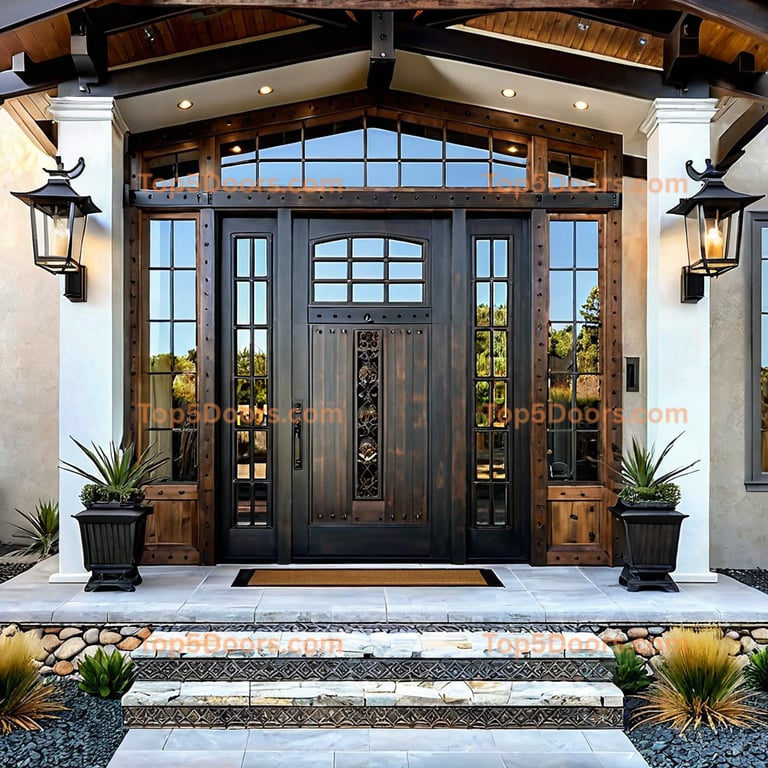 California pivot mountain lodge Door
