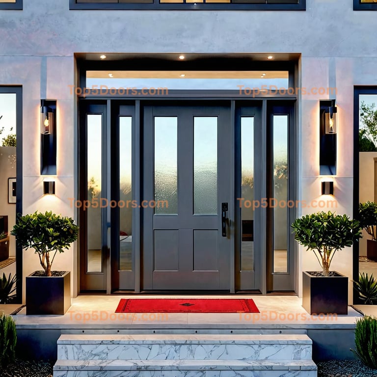 California pivot traditional american Door