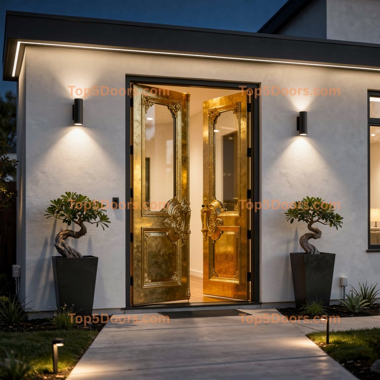 California pivot contemporary Door