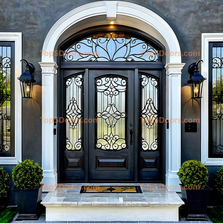 California single french provincial Door