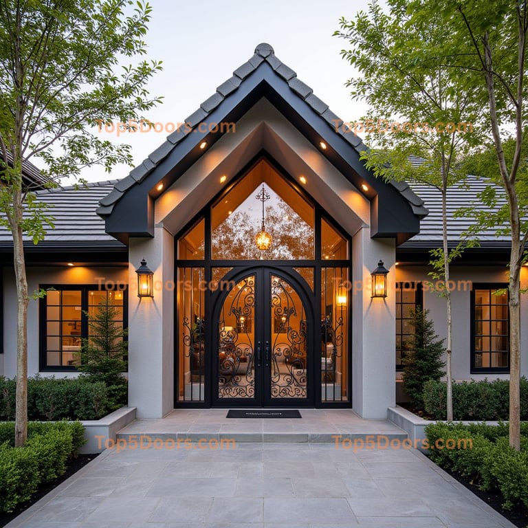 California wine cellar door korean modern Door