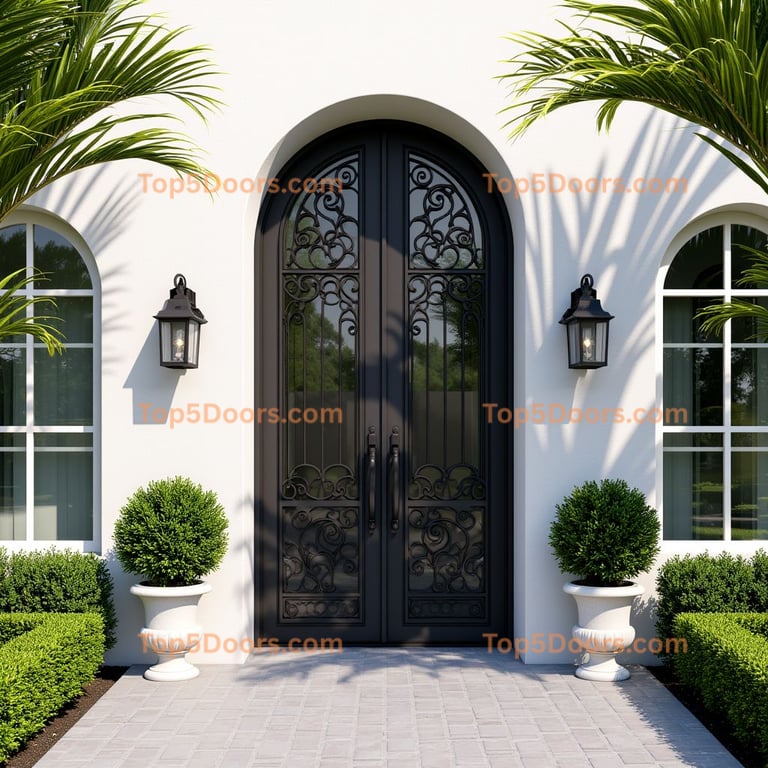 California wine cellar door traditional american Door