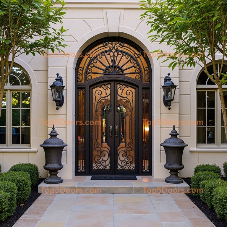 California wine cellar door industrial Door