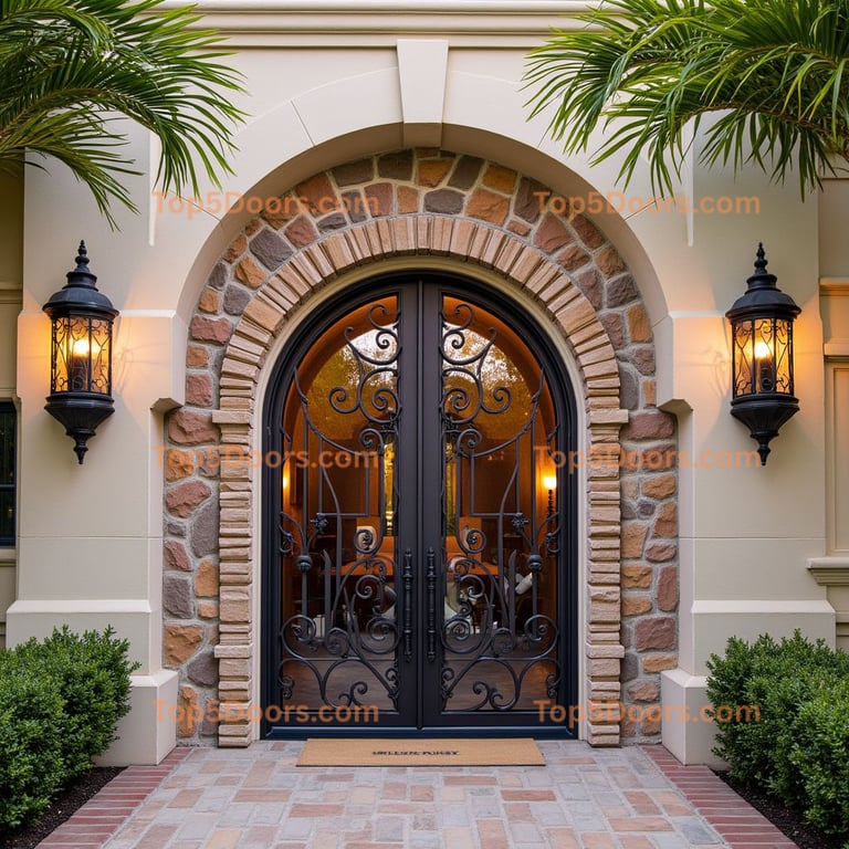 California wine cellar door mediterranean Door