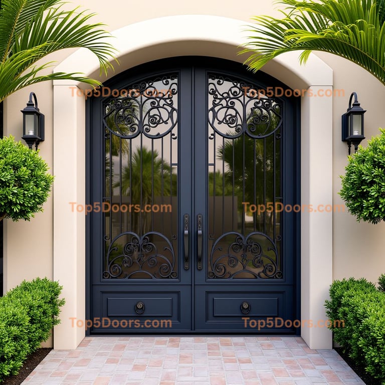 California wine cellar door spanish colonial Door