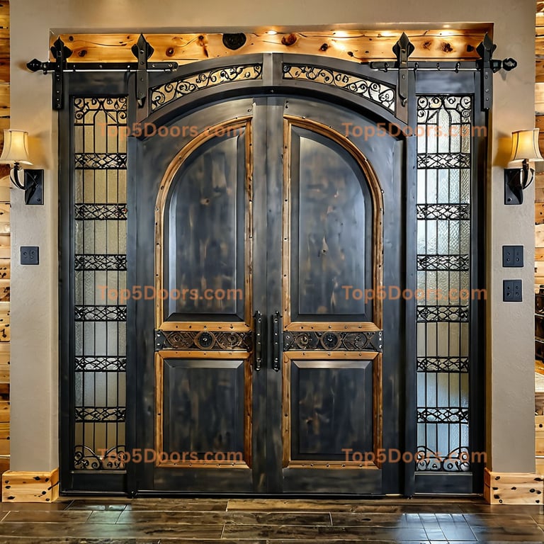 Colorado closet sliding door mountain lodge Door