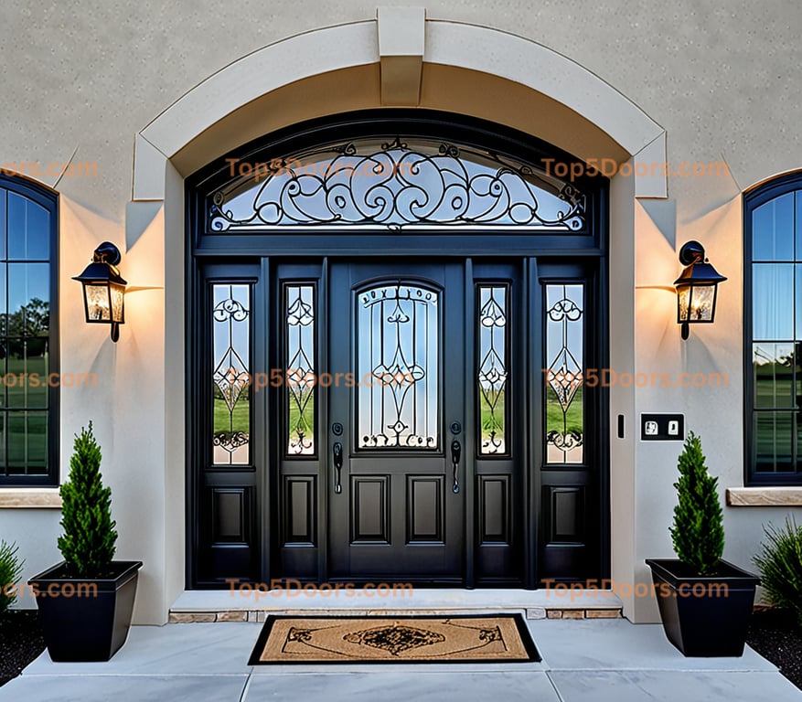 Colorado double french country Door