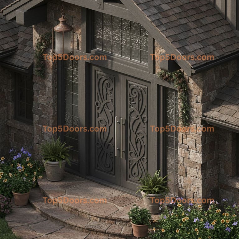 Colorado double craftsman Door