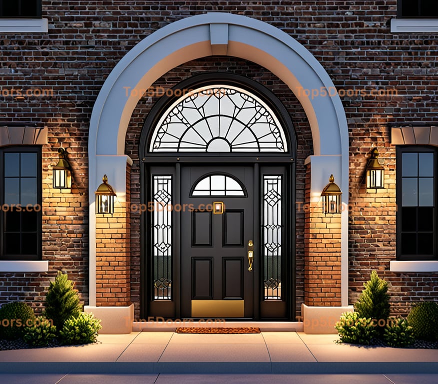 Colorado double traditional american Door