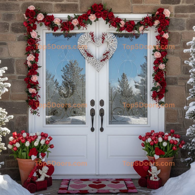 Colorado double french provincial Door