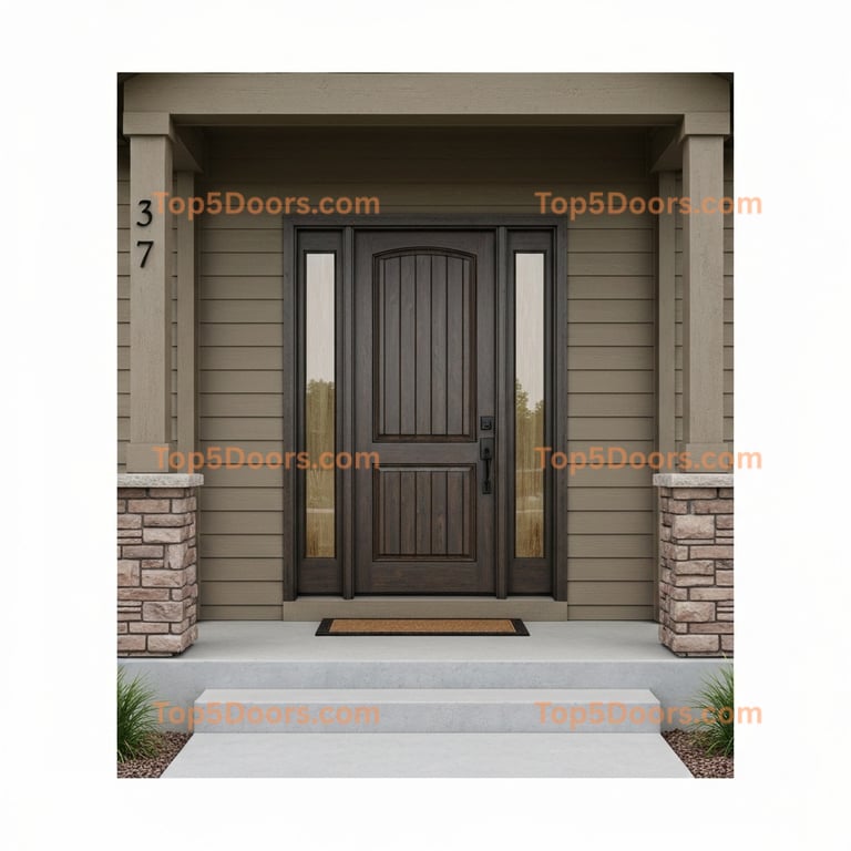 Colorado front entry door industrial Door
