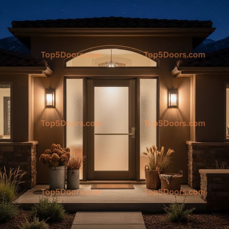 Colorado pivot mediterranean Door