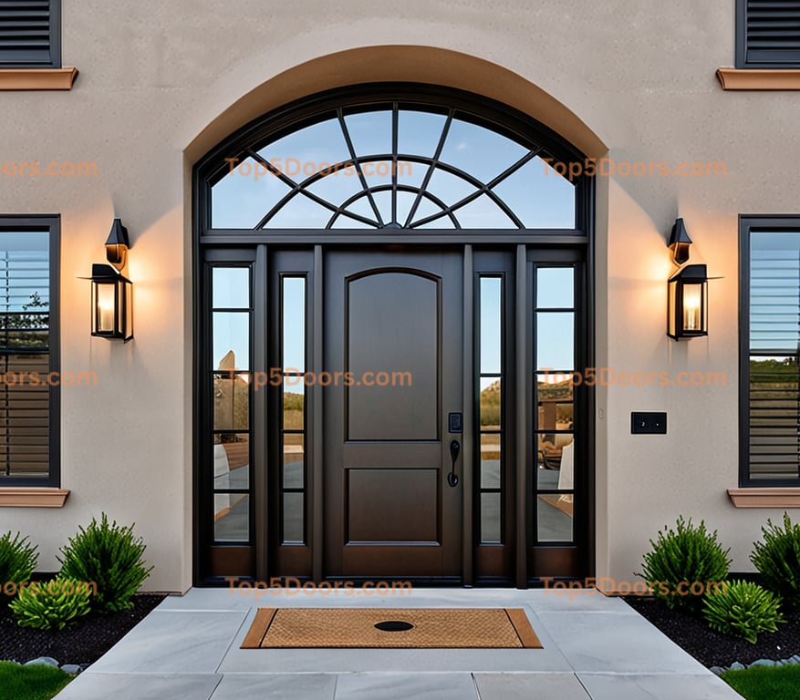 Colorado steel frame contemporary Door