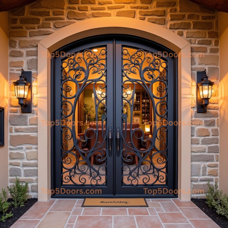 Colorado wine cellar door southwestern Door