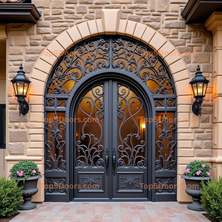 Colorado wine cellar door georgian Door