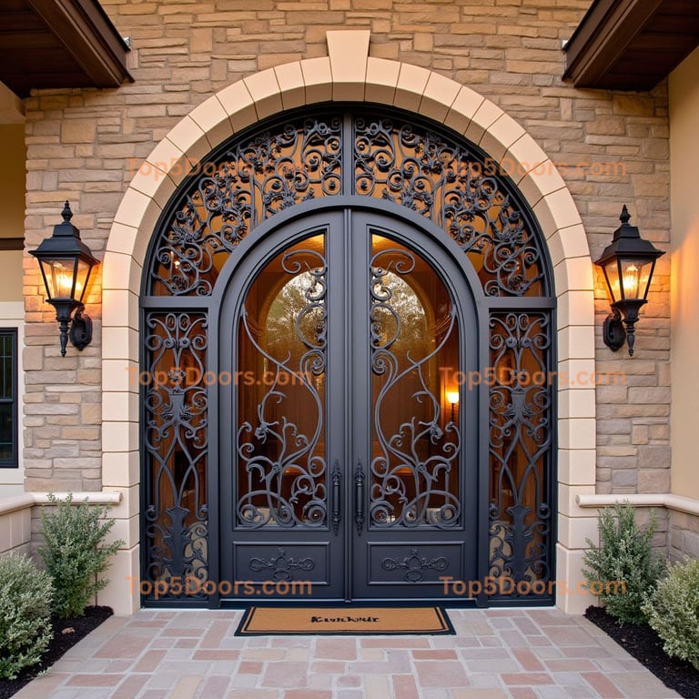 Colorado wine cellar door industrial Door