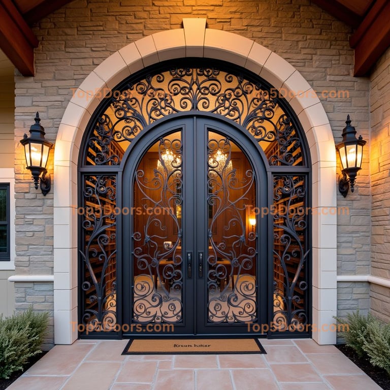 Colorado wine cellar door korean modern Door