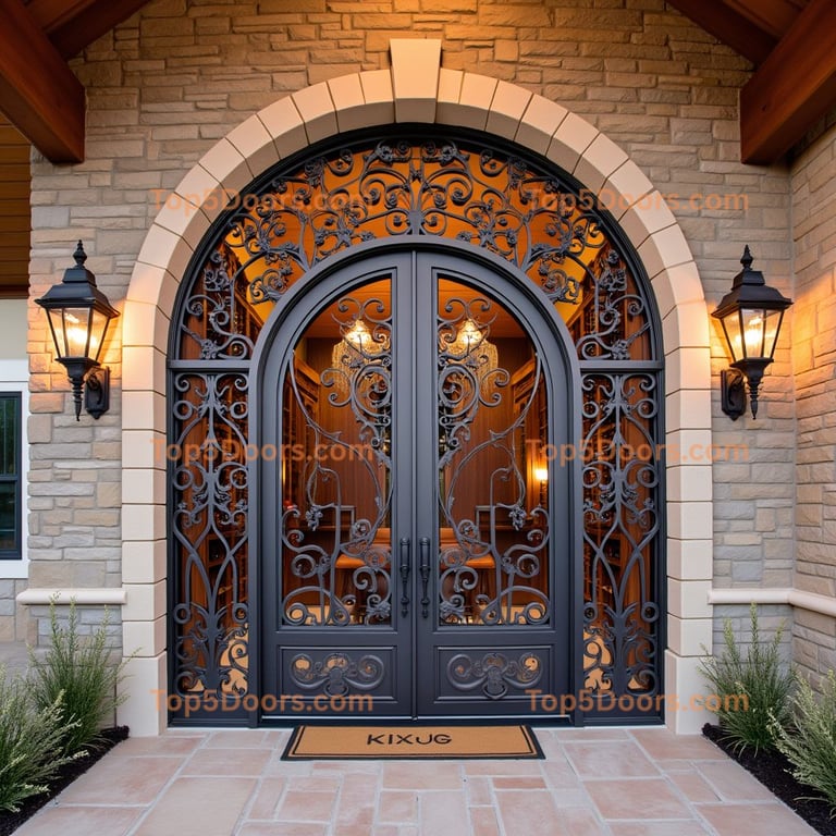 Colorado wine cellar door contemporary Door