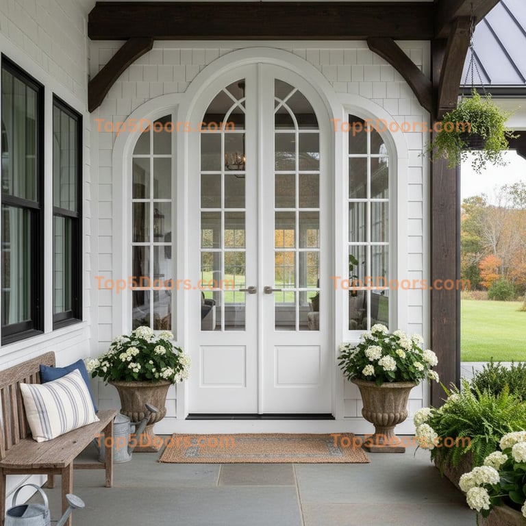 Connecticut closet french door japanese zen Door