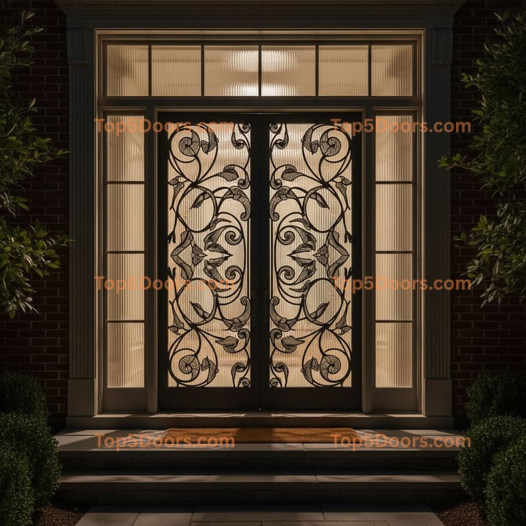 Connecticut double georgian Door