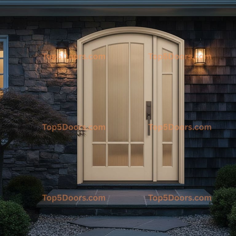 Connecticut exterior door japanese zen Door