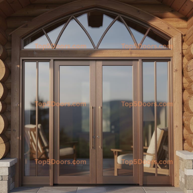 Connecticut patio sliding door mountain lodge Door