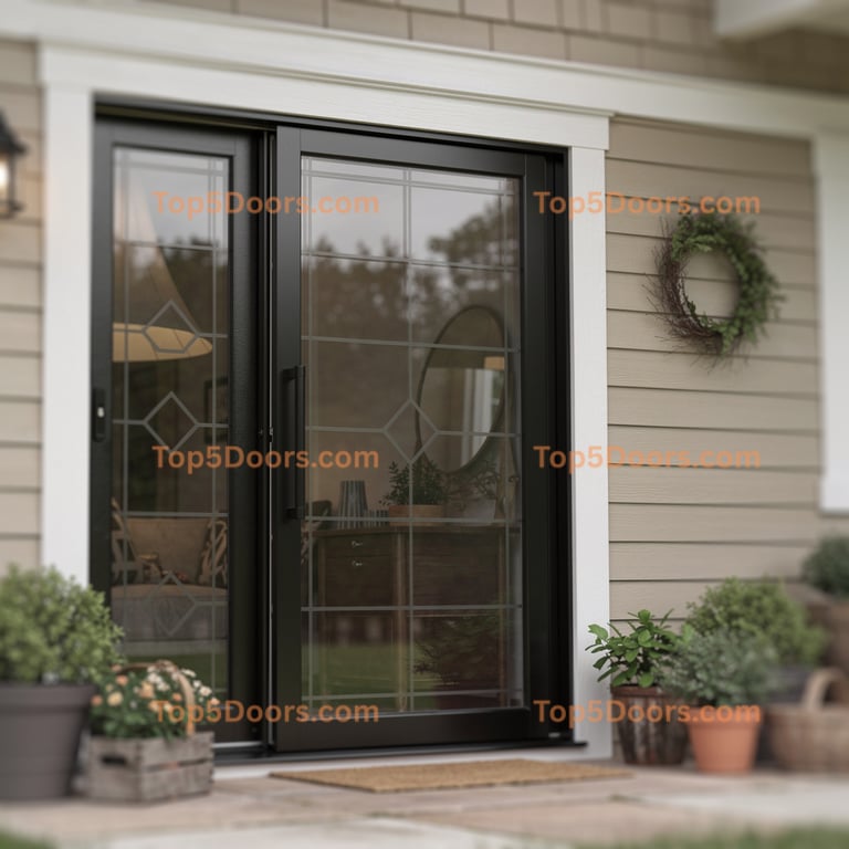 Connecticut patio sliding door craftsman Door