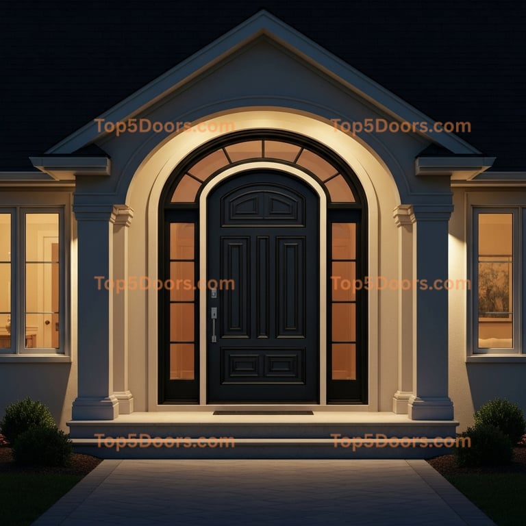 Connecticut pivot contemporary Door