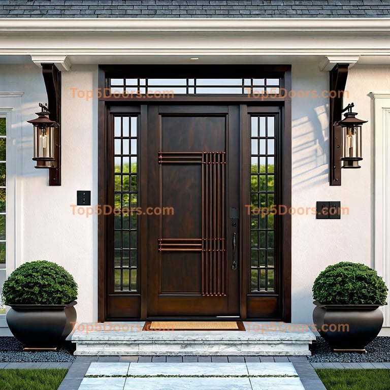 Connecticut pivot japanese zen Door