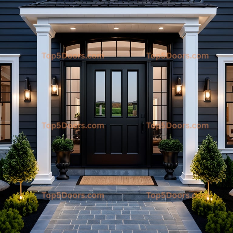 Connecticut pivot modern farmhouse Door