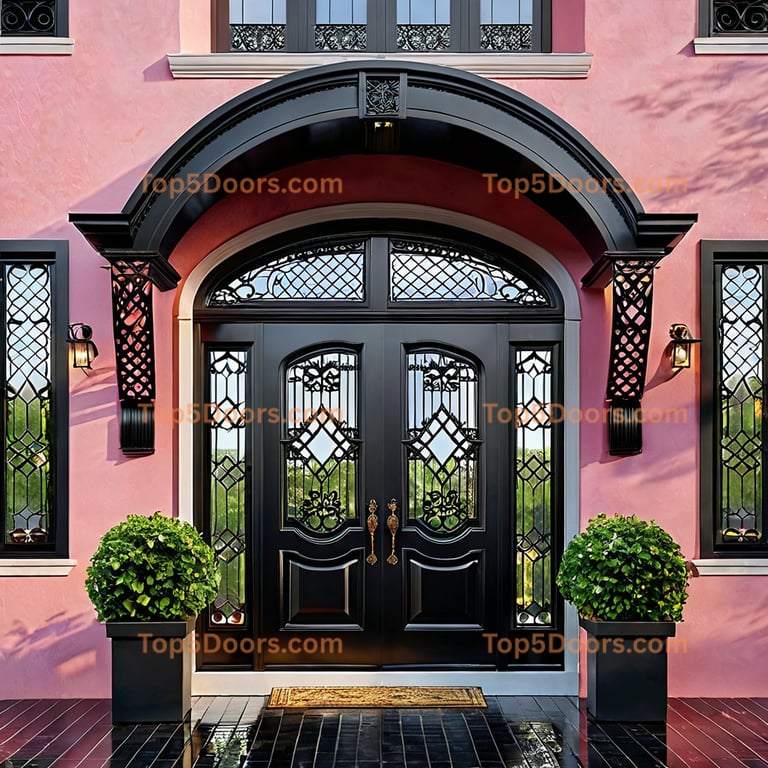 Connecticut single spanish colonial Door