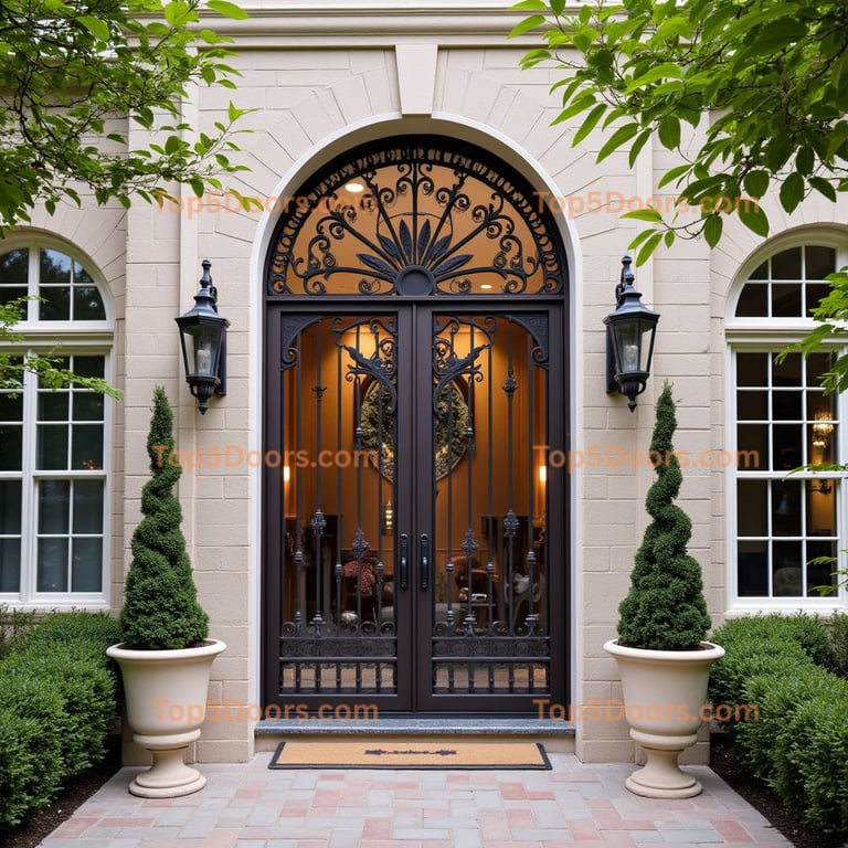 Connecticut wine cellar door french country Door